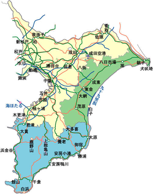 関東・千葉県
