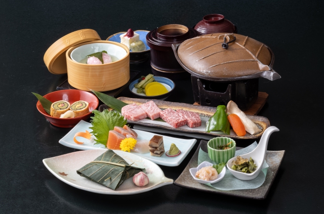 夕食例