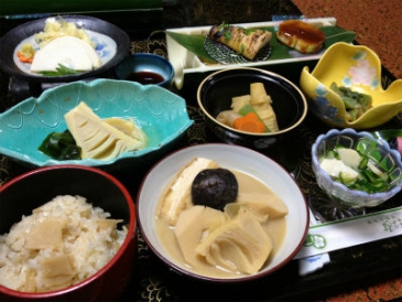 湯田川孟宗づくし御膳　宿泊プラン画像