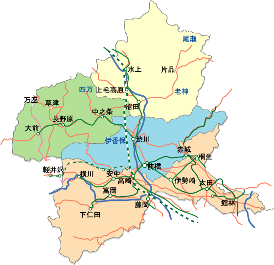 関東・群馬県