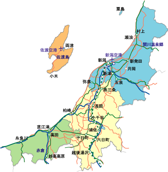 信越・新潟県