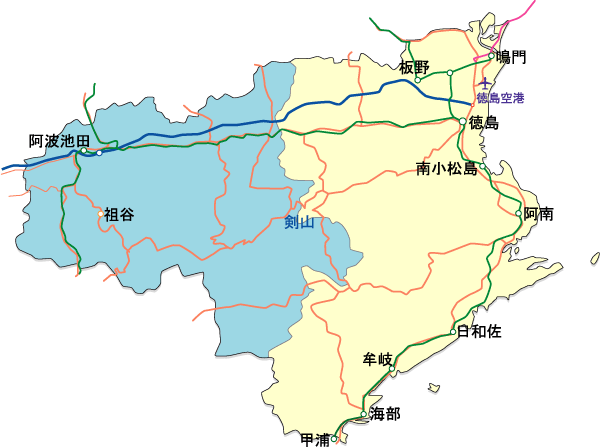 四国・徳島県